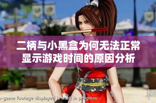 二柄与小黑盒为何无法正常显示游戏时间的原因分析
