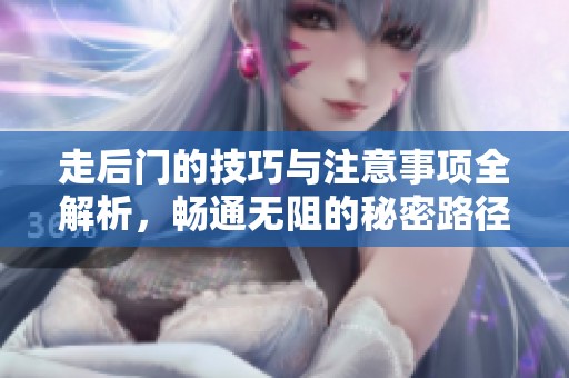 走后门的技巧与注意事项全解析，畅通无阻的秘密路径