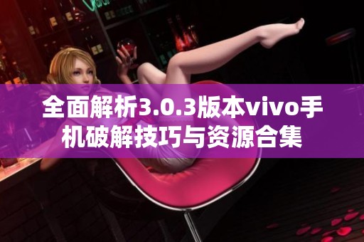 全面解析3.0.3版本vivo手机破解技巧与资源合集