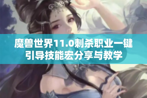 魔兽世界11.0刺杀职业一键引导技能宏分享与教学