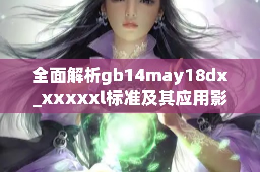 全面解析gb14may18dx_xxxxxl标准及其应用影响