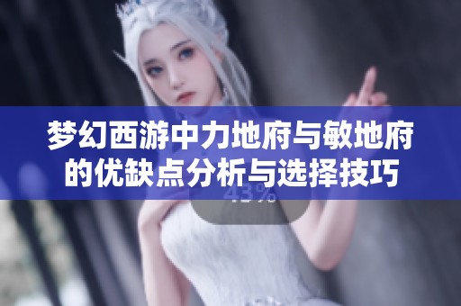 梦幻西游中力地府与敏地府的优缺点分析与选择技巧