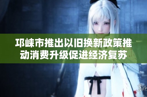 邛崃市推出以旧换新政策推动消费升级促进经济复苏