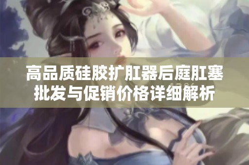 高品质硅胶扩肛器后庭肛塞批发与促销价格详细解析