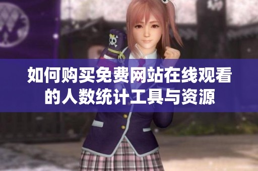 如何购买免费网站在线观看的人数统计工具与资源