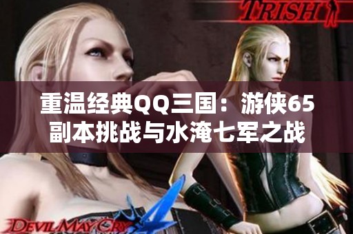 重温经典QQ三国：游侠65副本挑战与水淹七军之战