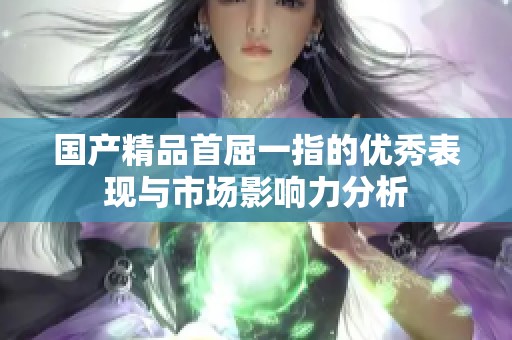 国产精品首屈一指的优秀表现与市场影响力分析