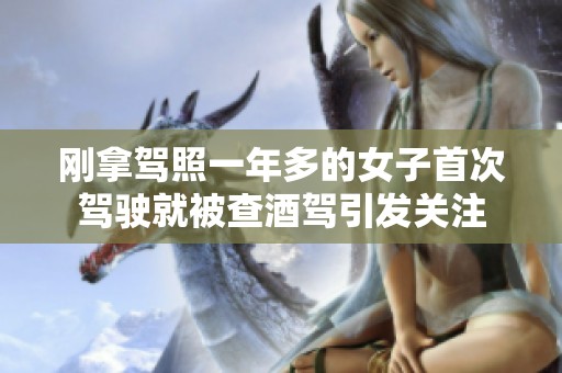 刚拿驾照一年多的女子首次驾驶就被查酒驾引发关注