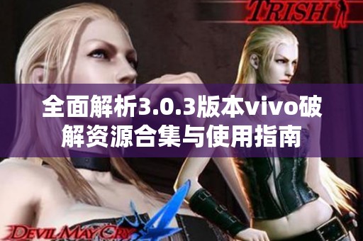 全面解析3.0.3版本vivo破解资源合集与使用指南
