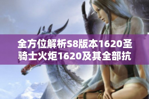 全方位解析S8版本1620圣骑士火炬1620及其全部抗性效果