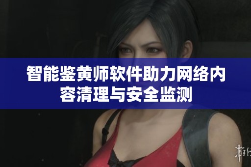 智能鉴黄师软件助力网络内容清理与安全监测