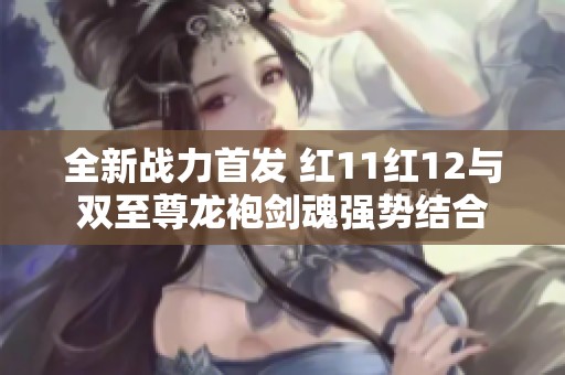 全新战力首发 红11红12与双至尊龙袍剑魂强势结合