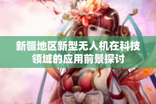 新疆地区新型无人机在科技领域的应用前景探讨