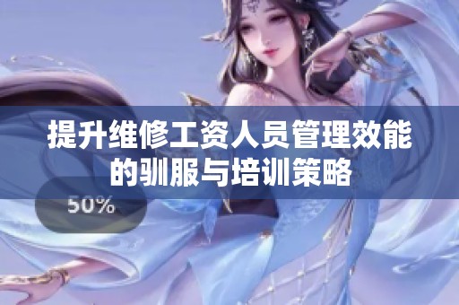 提升维修工资人员管理效能的驯服与培训策略