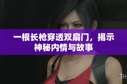 一根长枪穿透双扇门，揭示神秘内情与故事