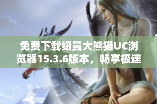 免费下载纽曼大熊猫UC浏览器15.3.6版本，畅享极速上网体验