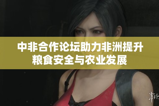中非合作论坛助力非洲提升粮食安全与农业发展