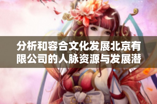 分析和容合文化发展北京有限公司的人脉资源与发展潜力