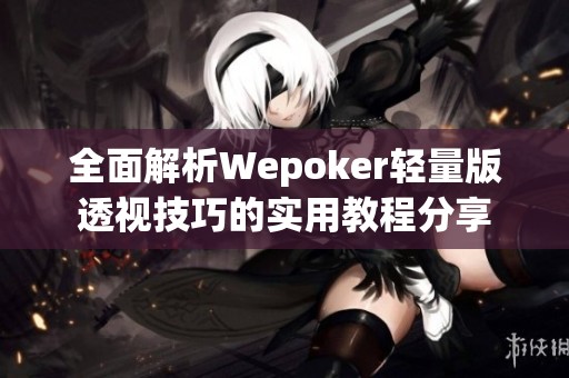 全面解析Wepoker轻量版透视技巧的实用教程分享
