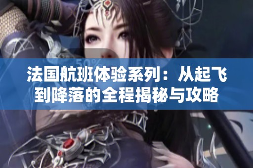 法国航班体验系列：从起飞到降落的全程揭秘与攻略