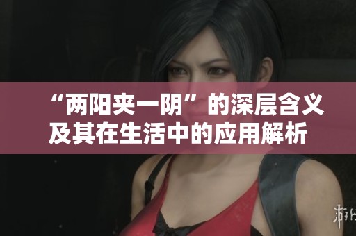 “两阳夹一阴”的深层含义及其在生活中的应用解析