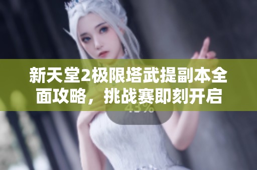 新天堂2极限塔武提副本全面攻略，挑战赛即刻开启