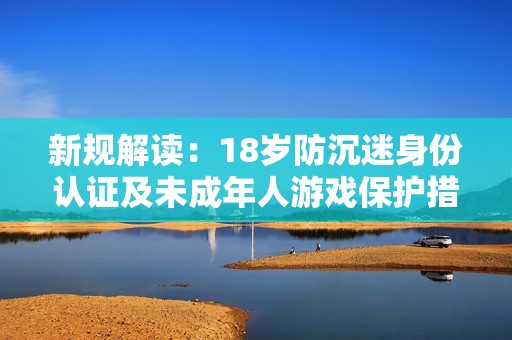新规解读：18岁防沉迷身份认证及未成年人游戏保护措施详解
