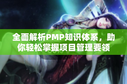 全面解析PMP知识体系，助你轻松掌握项目管理要领