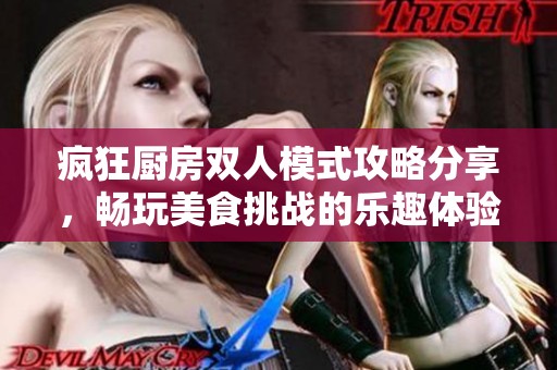 疯狂厨房双人模式攻略分享，畅玩美食挑战的乐趣体验