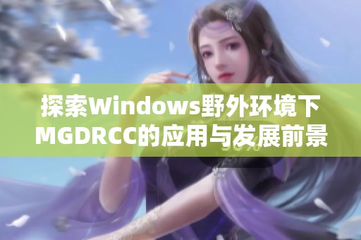 探索Windows野外环境下MGDRCC的应用与发展前景