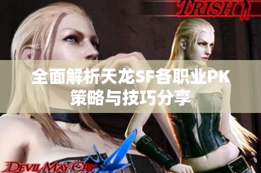 全面解析天龙SF各职业PK策略与技巧分享