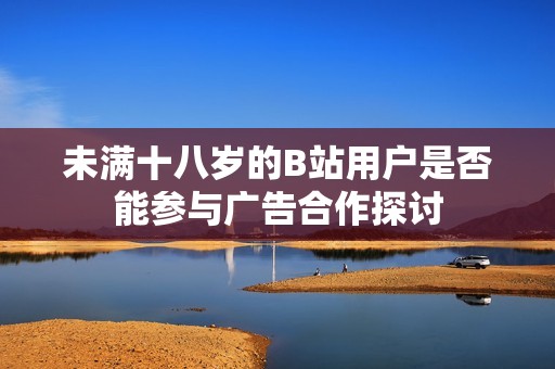 未满十八岁的B站用户是否能参与广告合作探讨