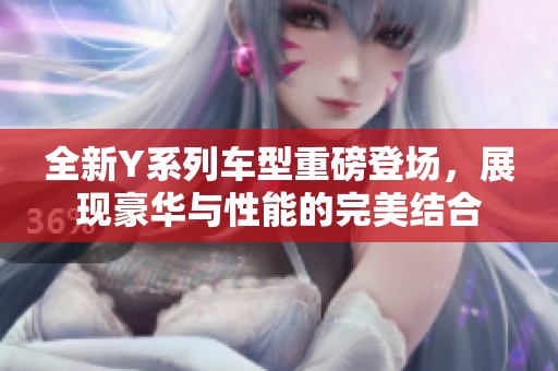 全新Y系列车型重磅登场，展现豪华与性能的完美结合