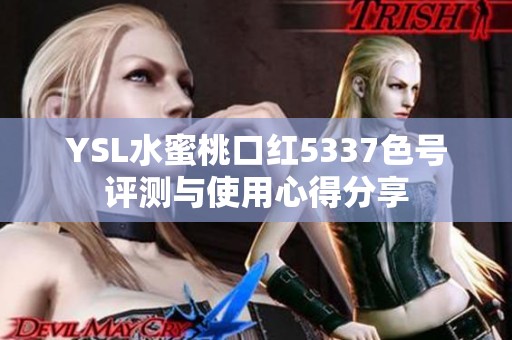 YSL水蜜桃口红5337色号评测与使用心得分享