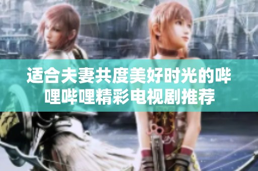 适合夫妻共度美好时光的哔哩哔哩精彩电视剧推荐