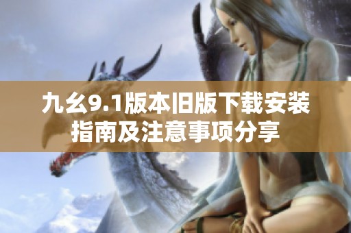 九幺9.1版本旧版下载安装指南及注意事项分享