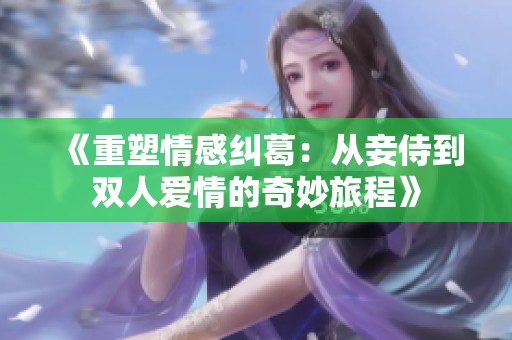 《重塑情感纠葛：从妾侍到双人爱情的奇妙旅程》