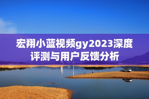 宏翔小蓝视频gy2023深度评测与用户反馈分析