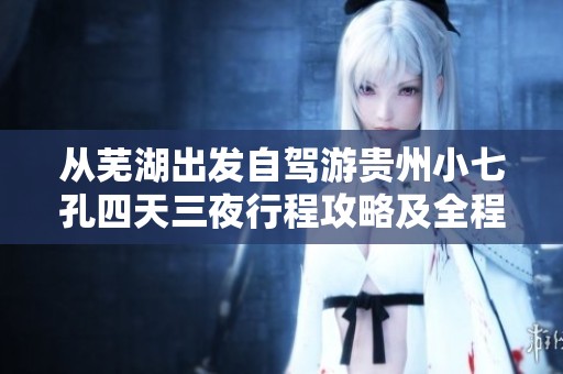 从芜湖出发自驾游贵州小七孔四天三夜行程攻略及全程里程解析