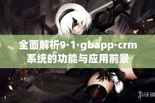 全面解析9·1·gbapp·crm系统的功能与应用前景