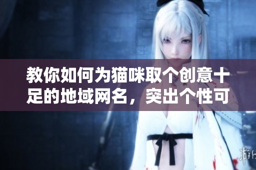 教你如何为猫咪取个创意十足的地域网名，突出个性可爱魅力