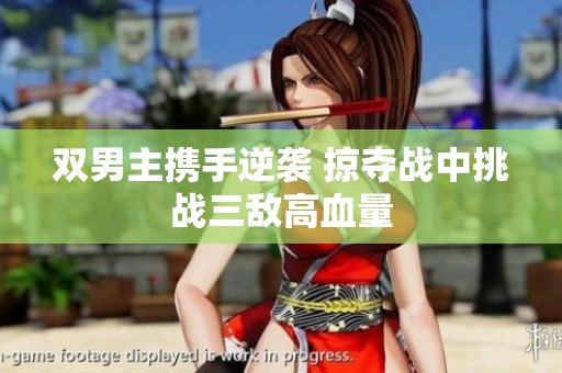 双男主携手逆袭 掠夺战中挑战三敌高血量