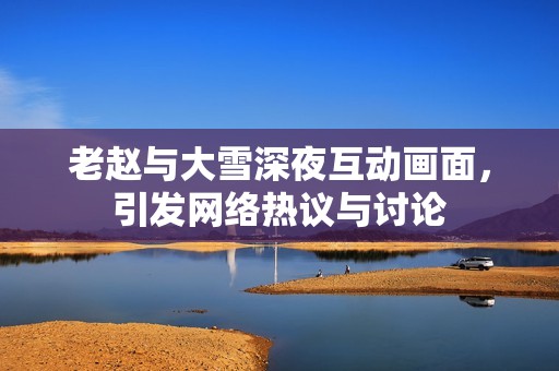 老赵与大雪深夜互动画面，引发网络热议与讨论