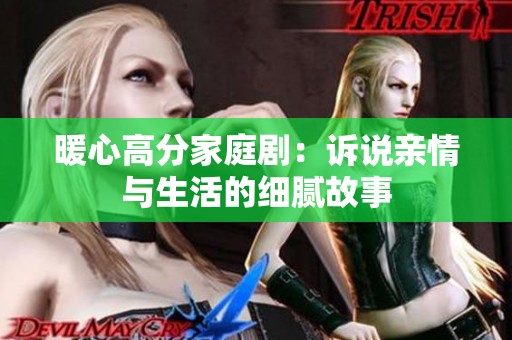 暖心高分家庭剧：诉说亲情与生活的细腻故事