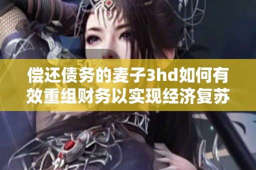 偿还债务的麦子3hd如何有效重组财务以实现经济复苏