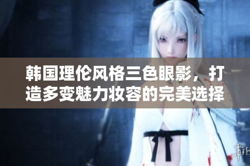 韩国理伦风格三色眼影，打造多变魅力妆容的完美选择