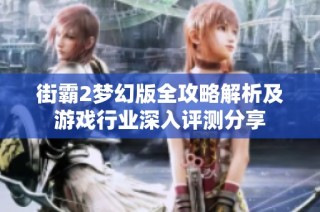 街霸2梦幻版全攻略解析及游戏行业深入评测分享