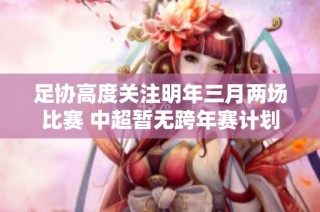 足协高度关注明年三月两场比赛 中超暂无跨年赛计划