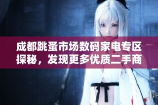 成都跳蚤市场数码家电专区探秘，发现更多优质二手商品分享