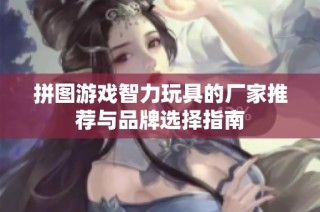 拼图游戏智力玩具的厂家推荐与品牌选择指南